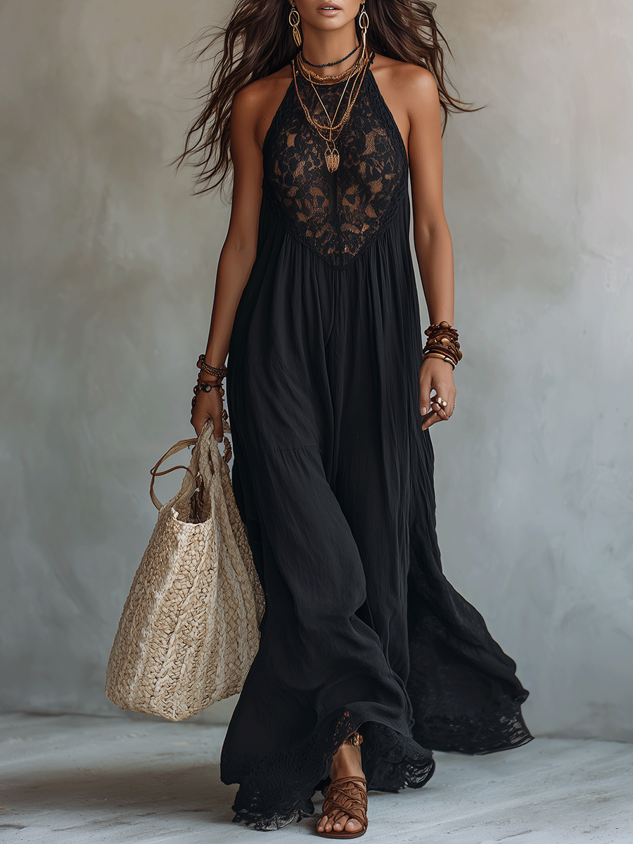 VERA | VESTIDO MAXI BOHEMIO ELEGANTE