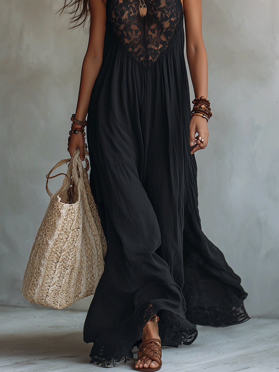 VERA | VESTIDO MAXI BOHEMIO ELEGANTE