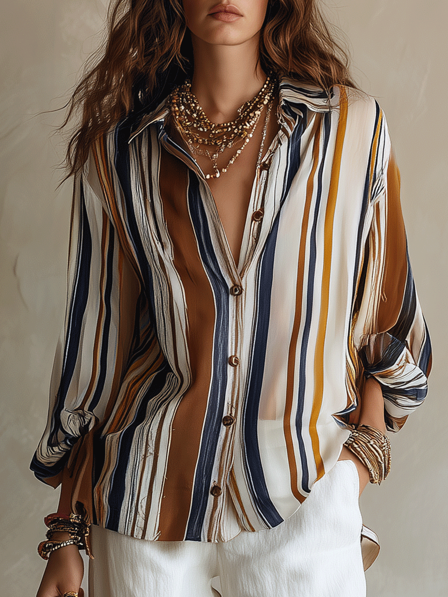 ZAFIRA | CONJUNTO RESORT BOHEMIO DE RAYAS