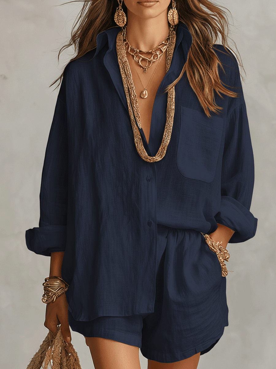 BIANCA | CONJUNTO BOHO DE LINO