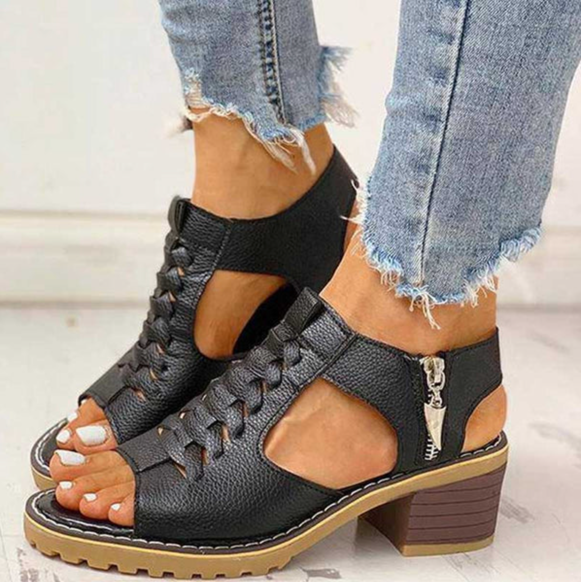 Ouida™ Sandalias Elegantes de Tacón Alto