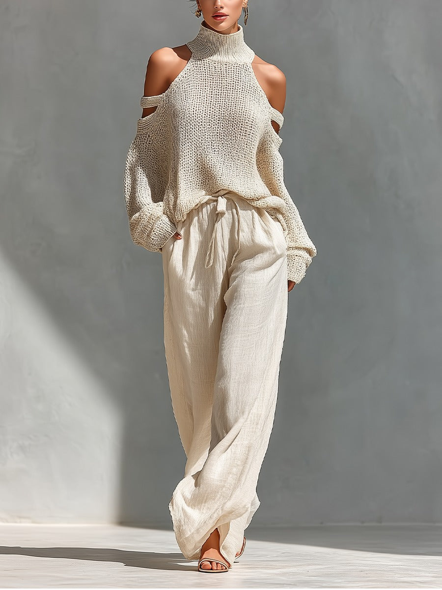 CAMILA ∙ CONJUNTO DE PUNTO Y LINO