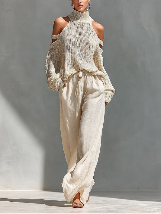 CAMILA ∙ CONJUNTO DE PUNTO Y LINO