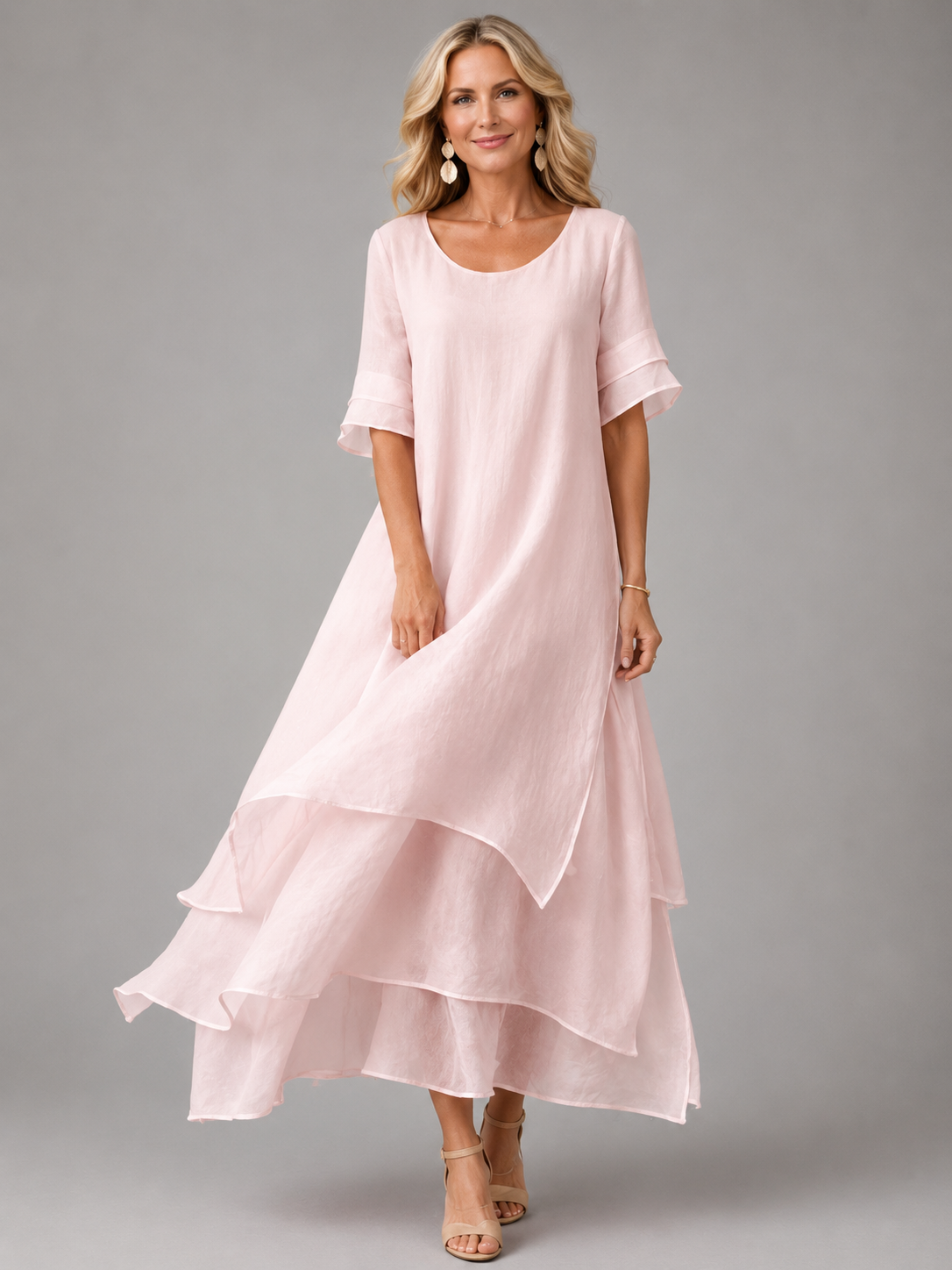 LIORA | VESTIDO MAXI DE CAÍDA ELEGANTE