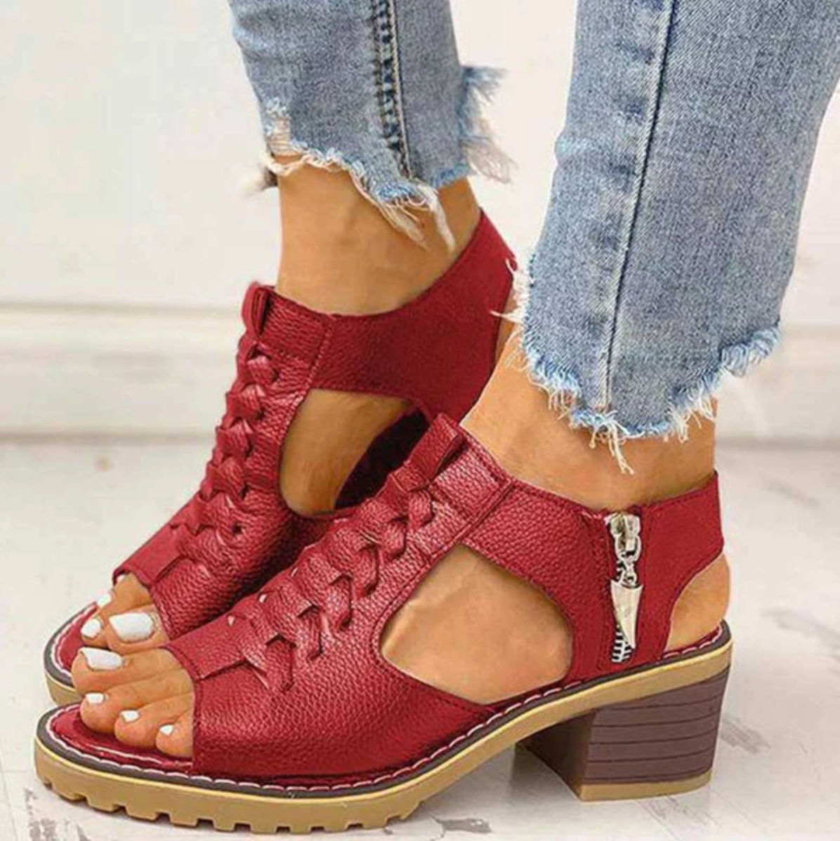 Ouida™ Sandalias Elegantes de Tacón Alto