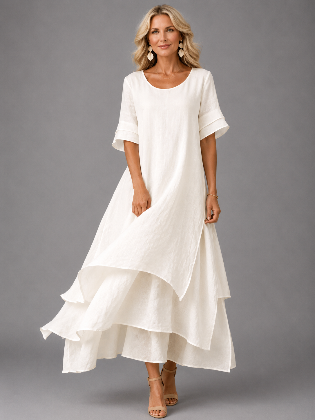 LIORA | VESTIDO MAXI DE CAÍDA ELEGANTE