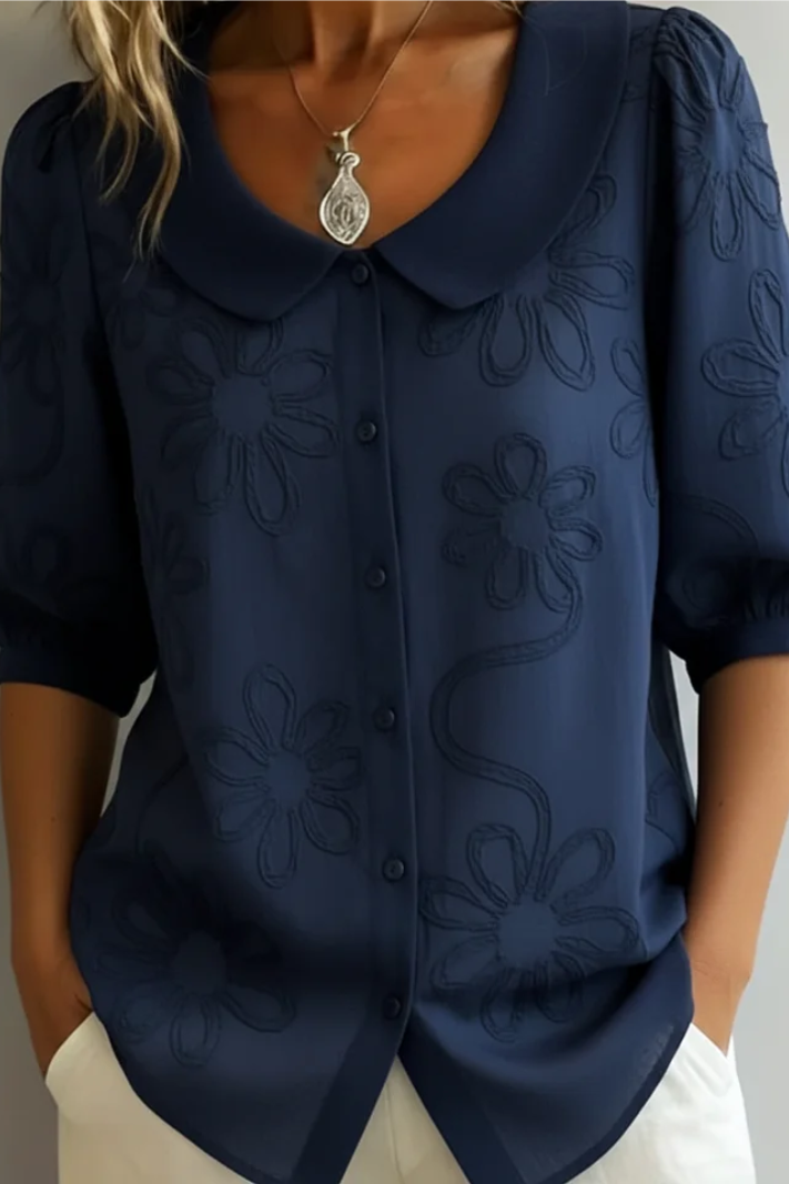 ELI | BLUSA FLORAL BORDADA