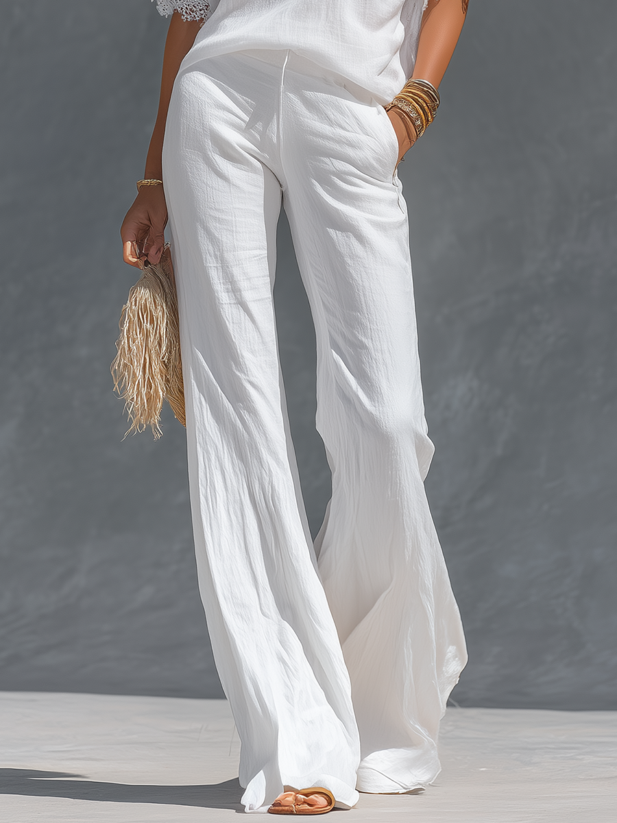 DEVA | CONJUNTO RETRO DE ALGODÓN Y LINO