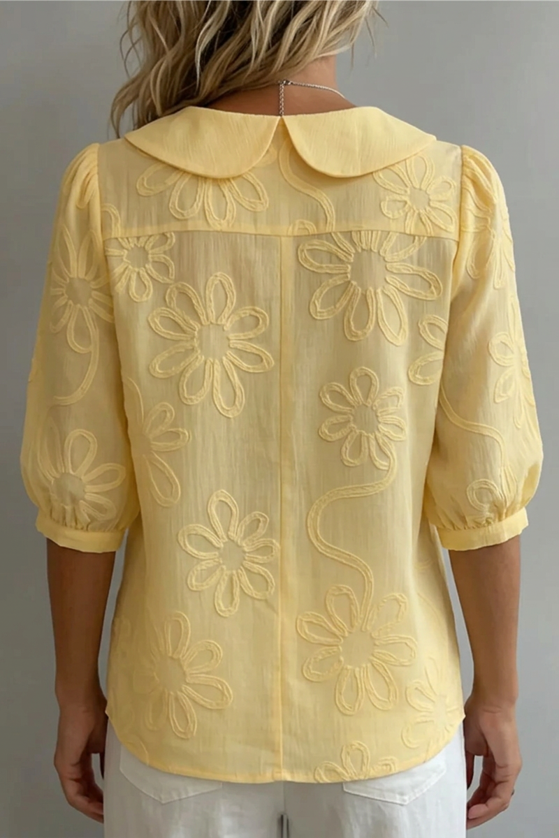 ELI | BLUSA FLORAL BORDADA