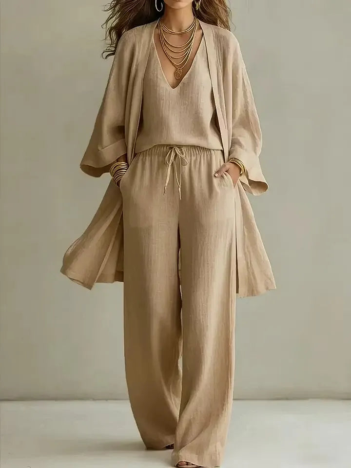 CLEO | CONJUNTO LOUNGE DE TRES PIEZAS