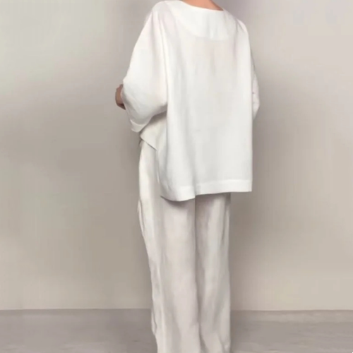 NOA | CONJUNTO DE DOS PIEZAS DE ALGODÓN